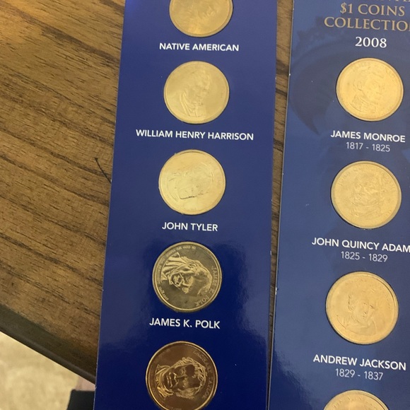 87 Variety $1 Presidential gold coins + 4 Sacagawea dollars with (p) indication - Picture 7 of 7